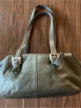 Women’s Stone Mountain vintage Y2K green satchel shoulder bag